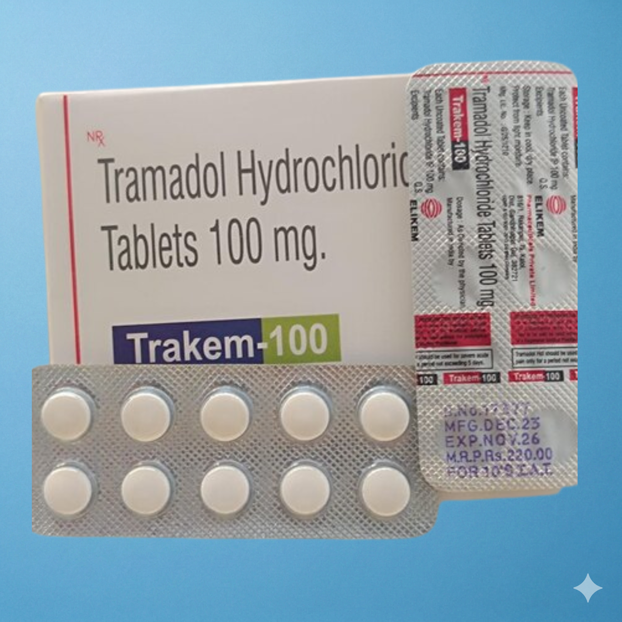 Trakem 100mg 1 Trakem 100mg | Tramadol 100mg